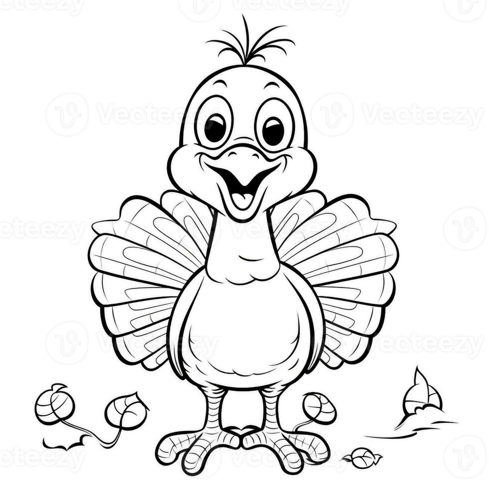 ThanksGiving Coloring Pages photo