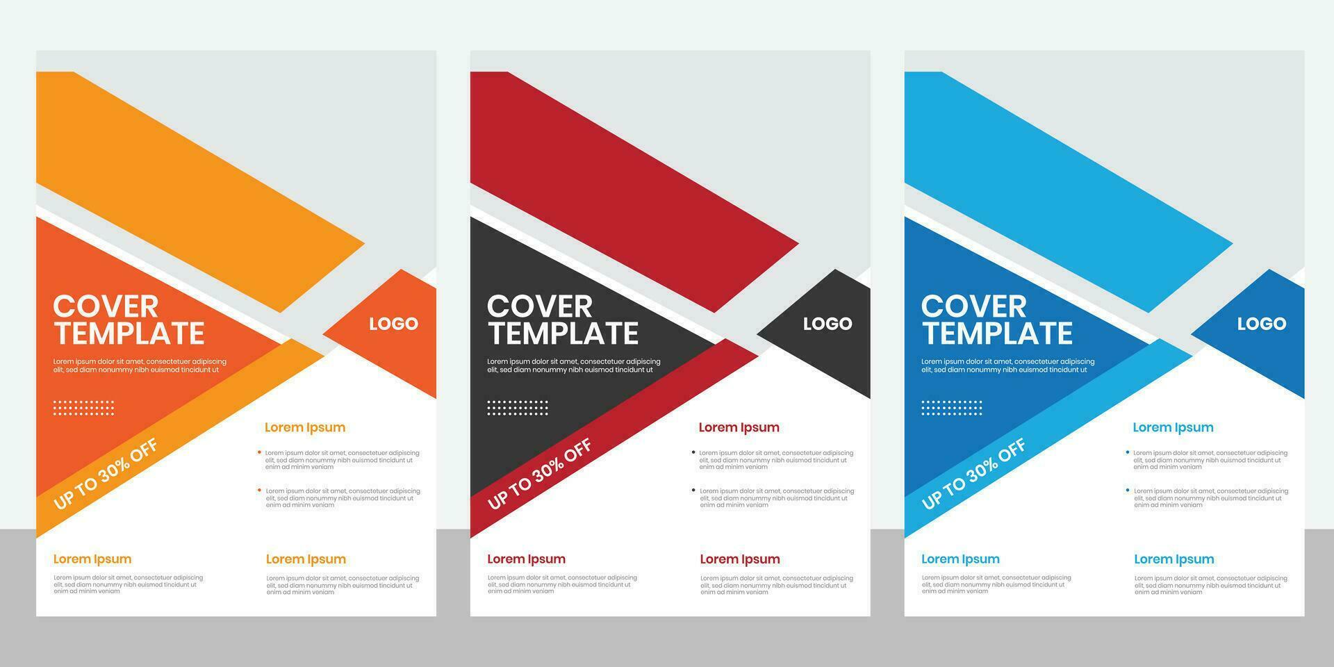 Best marketing concept flier or brochure pamphlet design vector