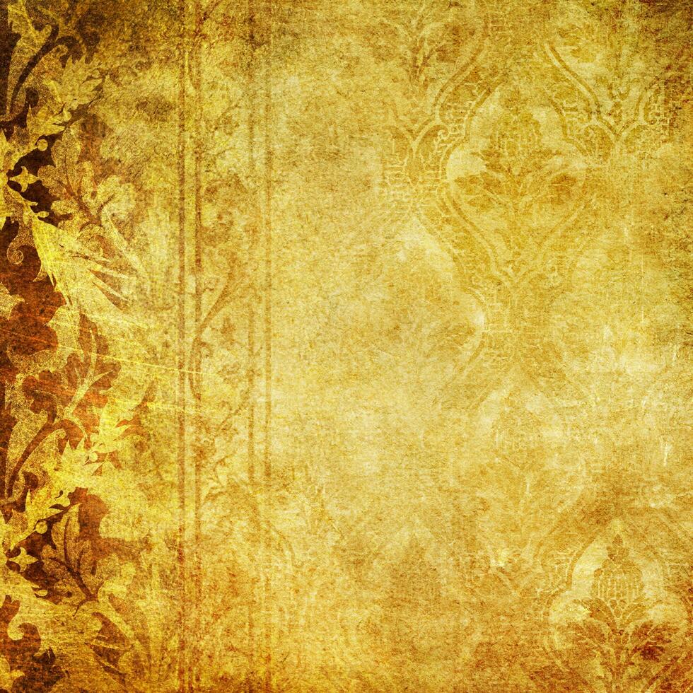 grunge floral background photo