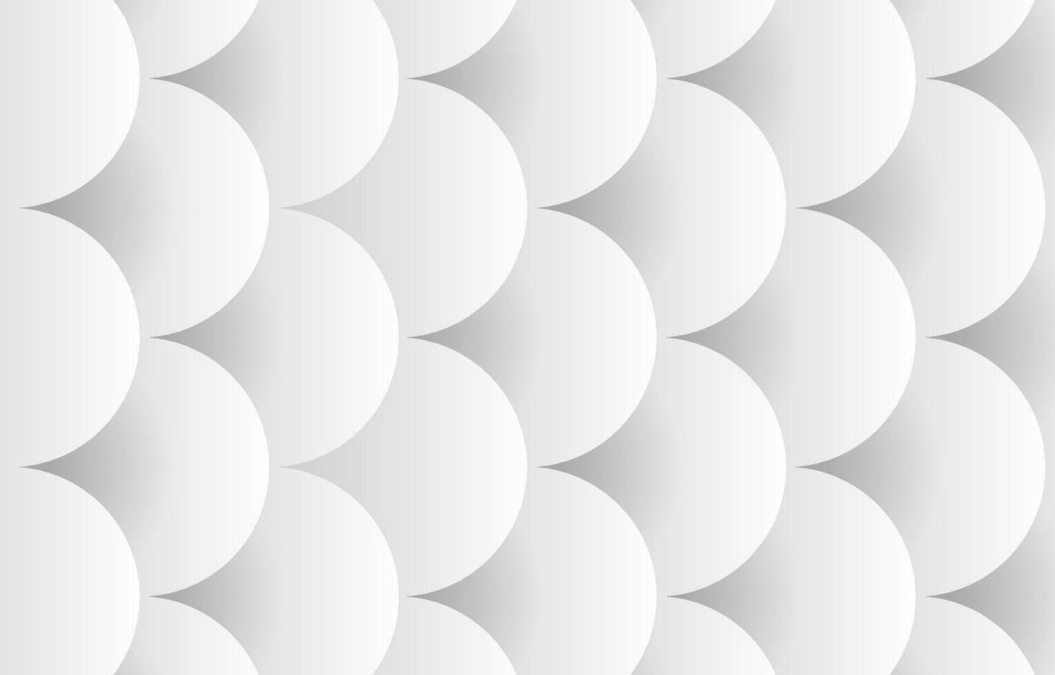 Abstract white circular background for wallpaper and presentation vector