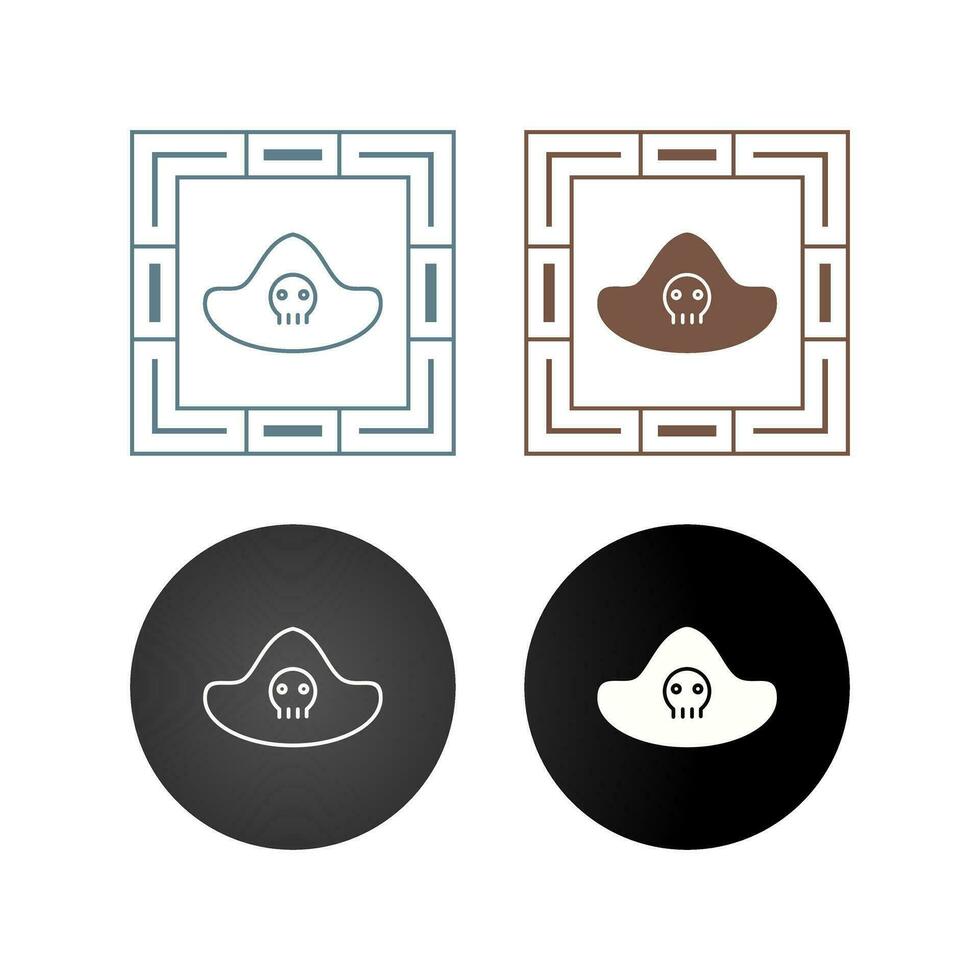 Pirate Hat Vector Icon