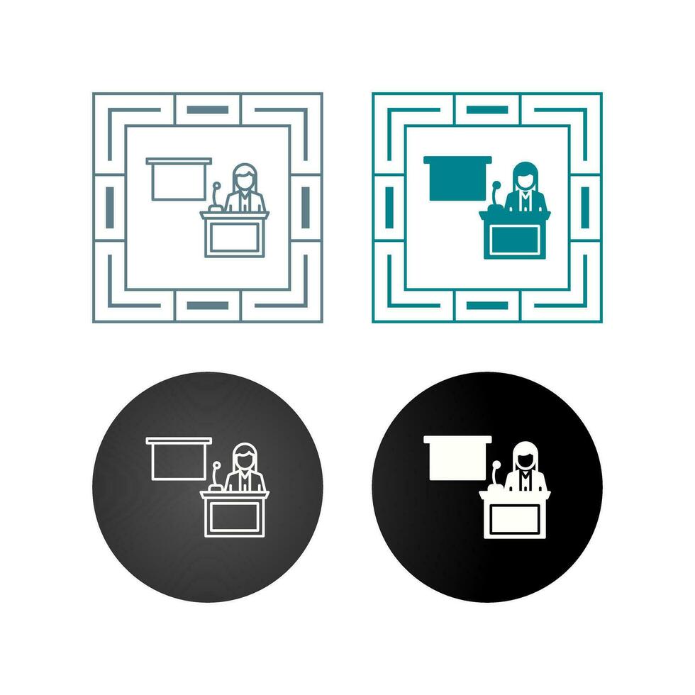 Conference Vector Icon