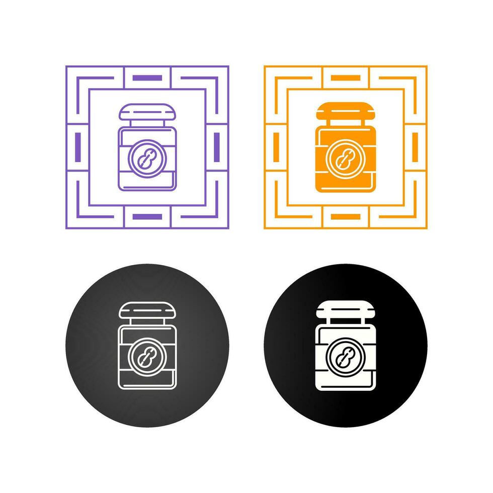 Peanut Butter Vector Icon