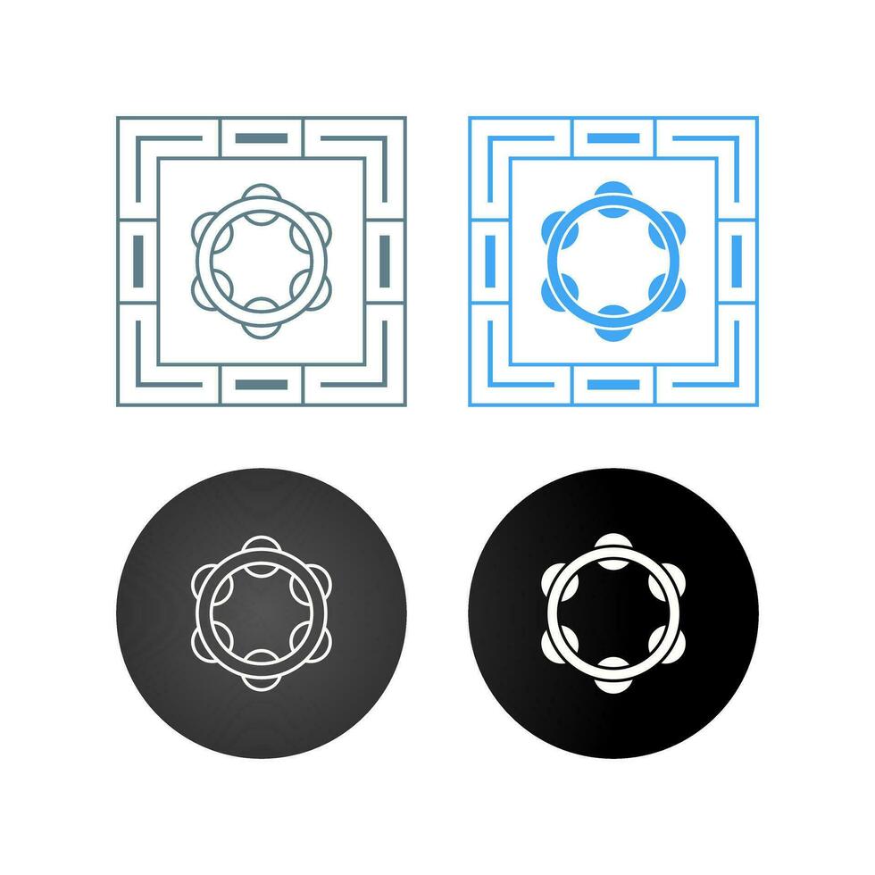 Tambourine Vector Icon