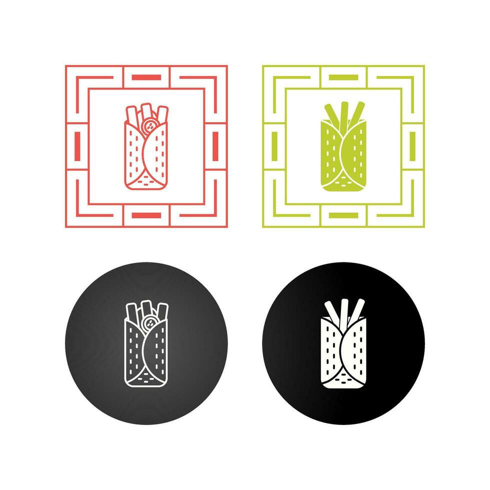 Fajita Vector Icon