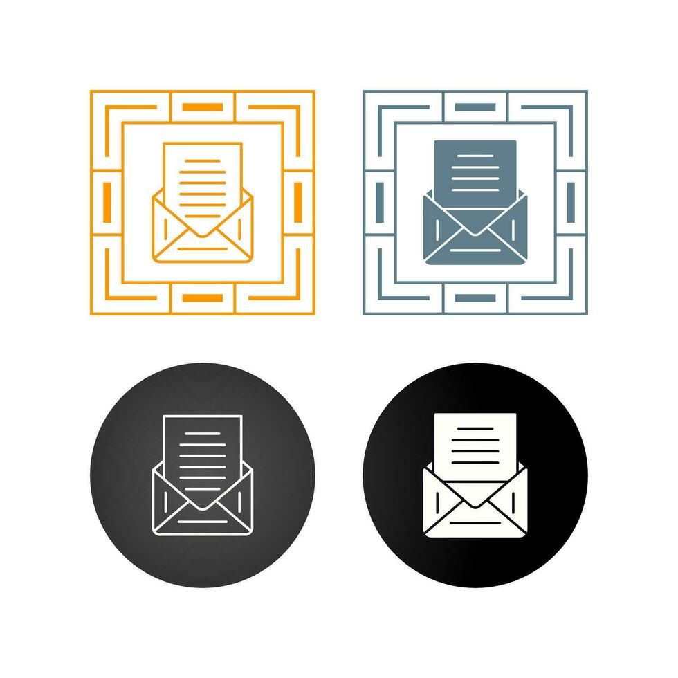 Letter Vector Icon