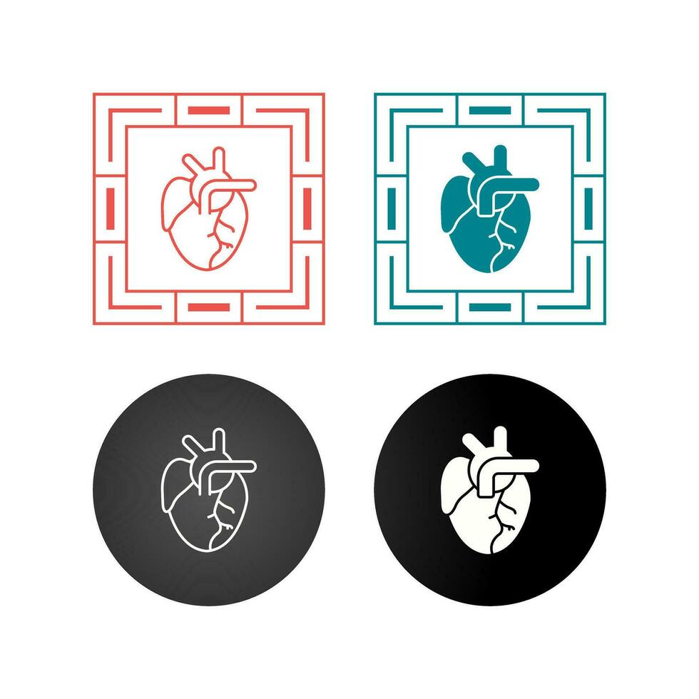 Medical Heart Vector Icon
