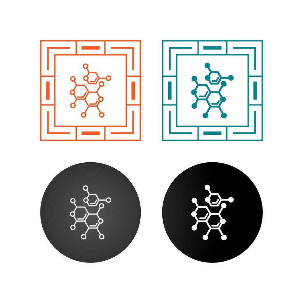 Molecules Vector Icon