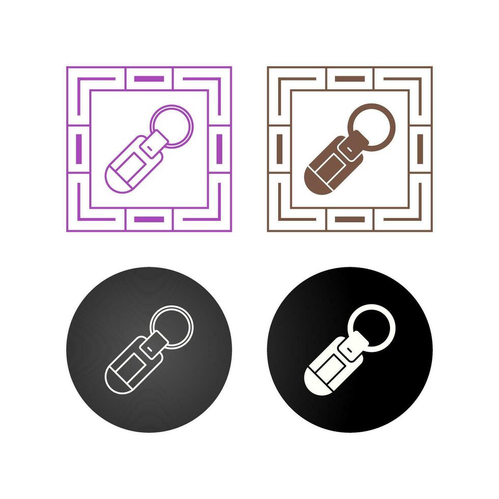 Keychain Vector Icon