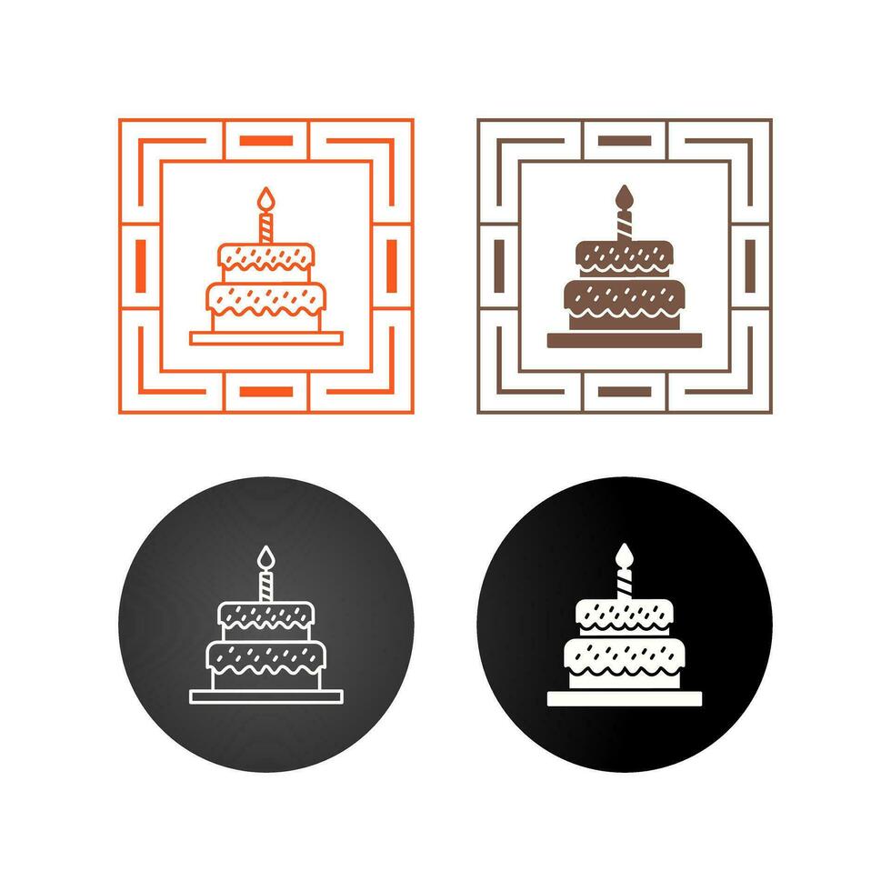 Cake Vector Icon