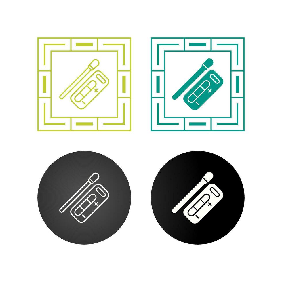 Rapid Test Vector Icon