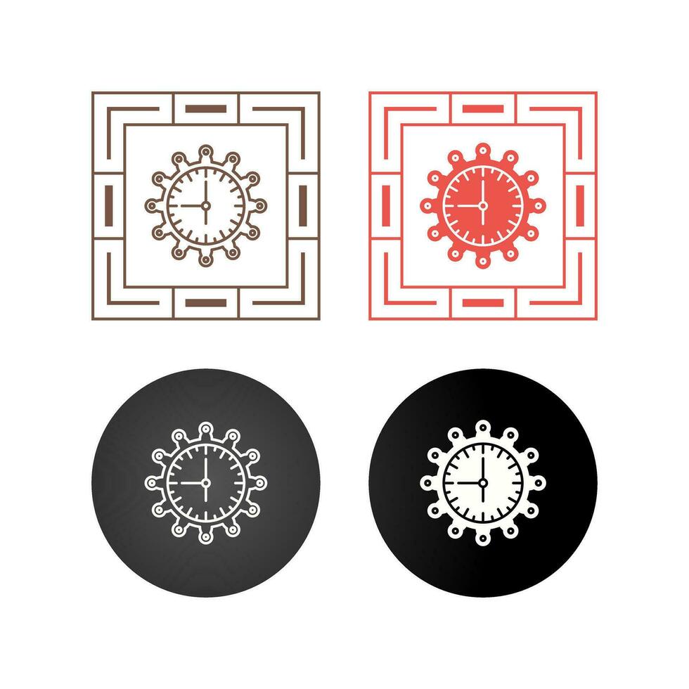 Clock Vector Icon