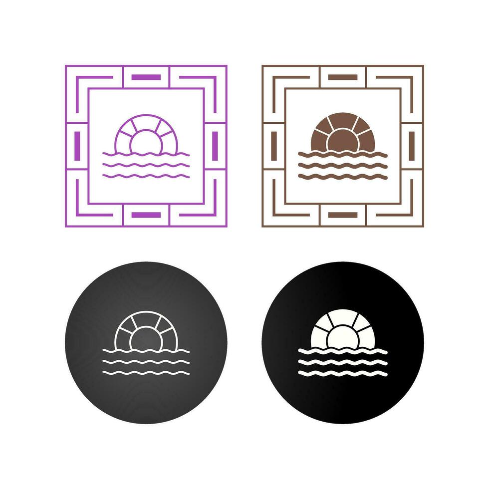 Float Vector Icon