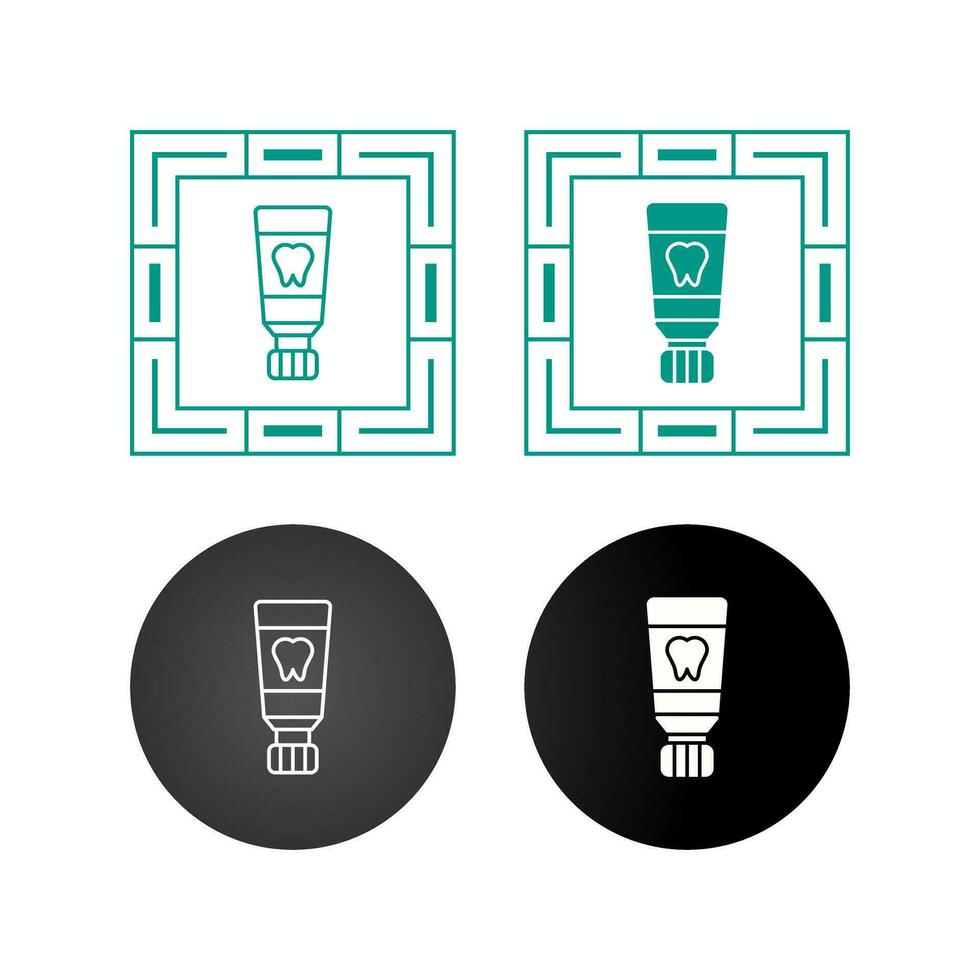 Toothpaste Vector Icon