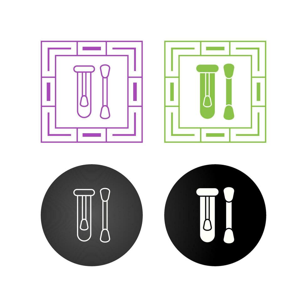 Cotton Swabs Vector Icon