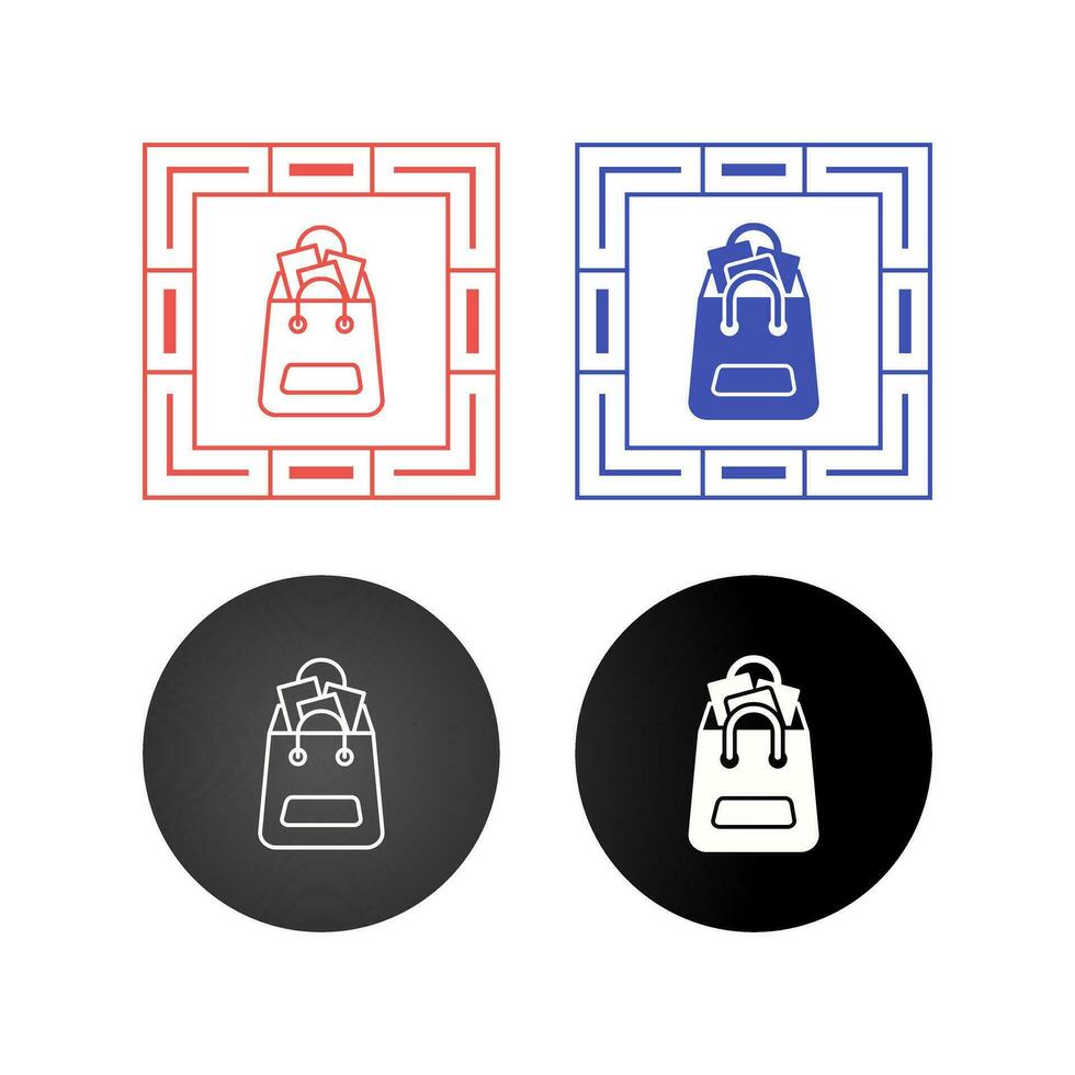 Shopping Bag Vector Icon