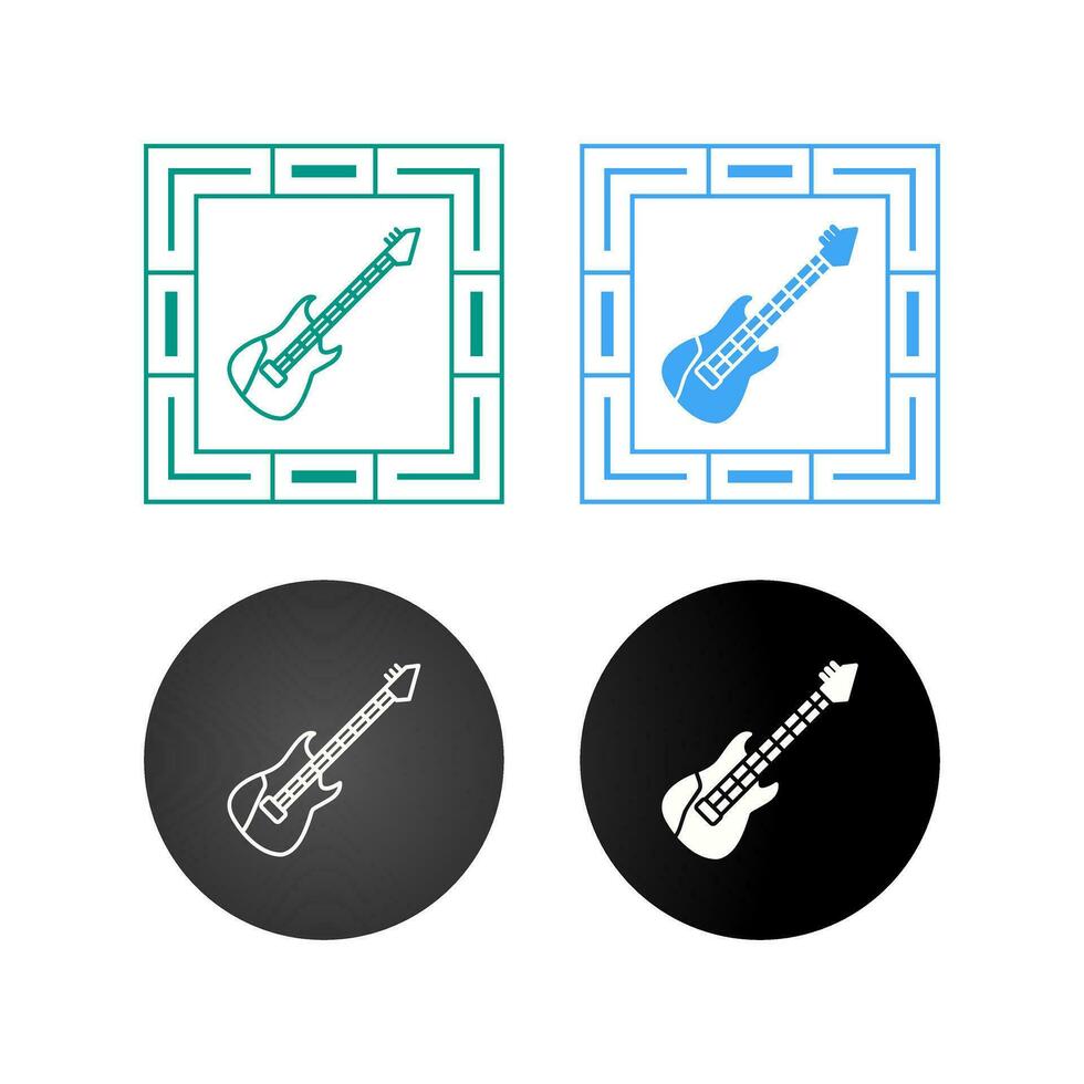 Electric Guitar Vector Icon