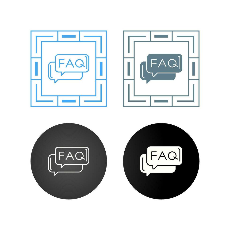 FAQ Vector Icon