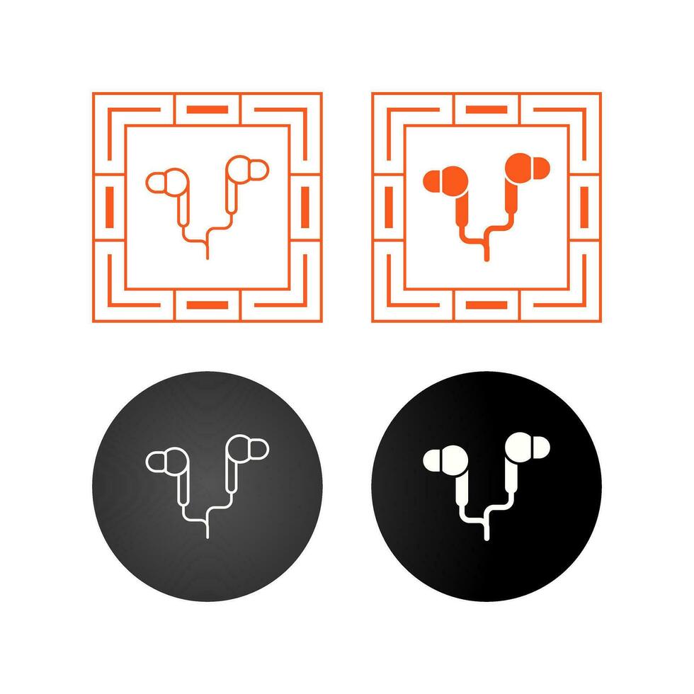 Earphone Vector Icon