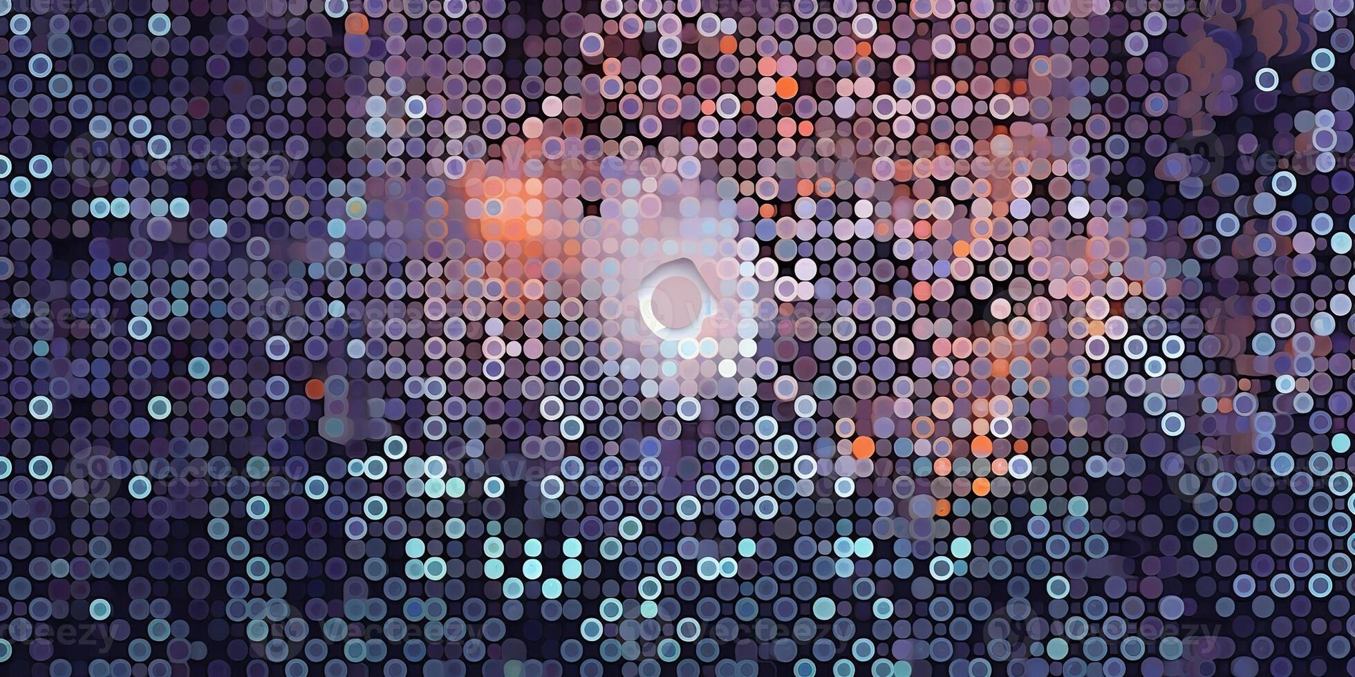 AI Generated. AI Generative. Geometric abstract random pixel dot decoration texture background. Used for graphic or web design. Graphic Art photo