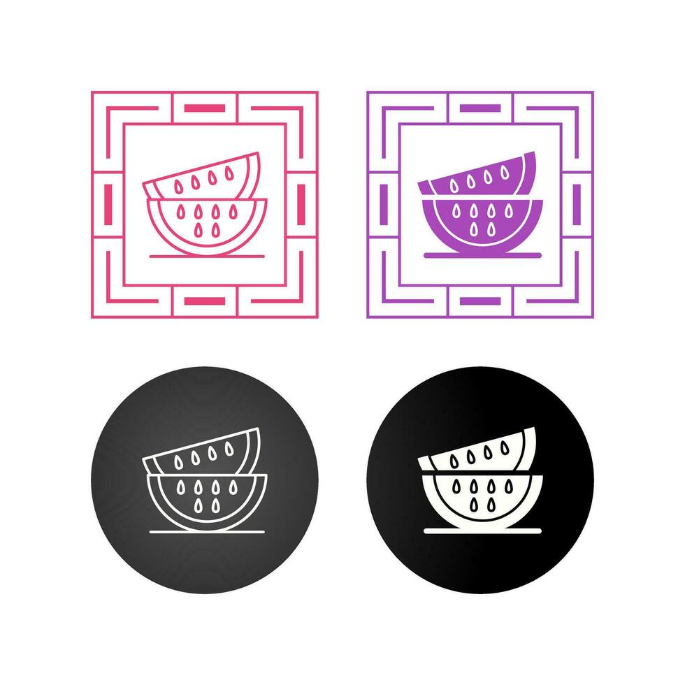 Watermelon Vector Icon