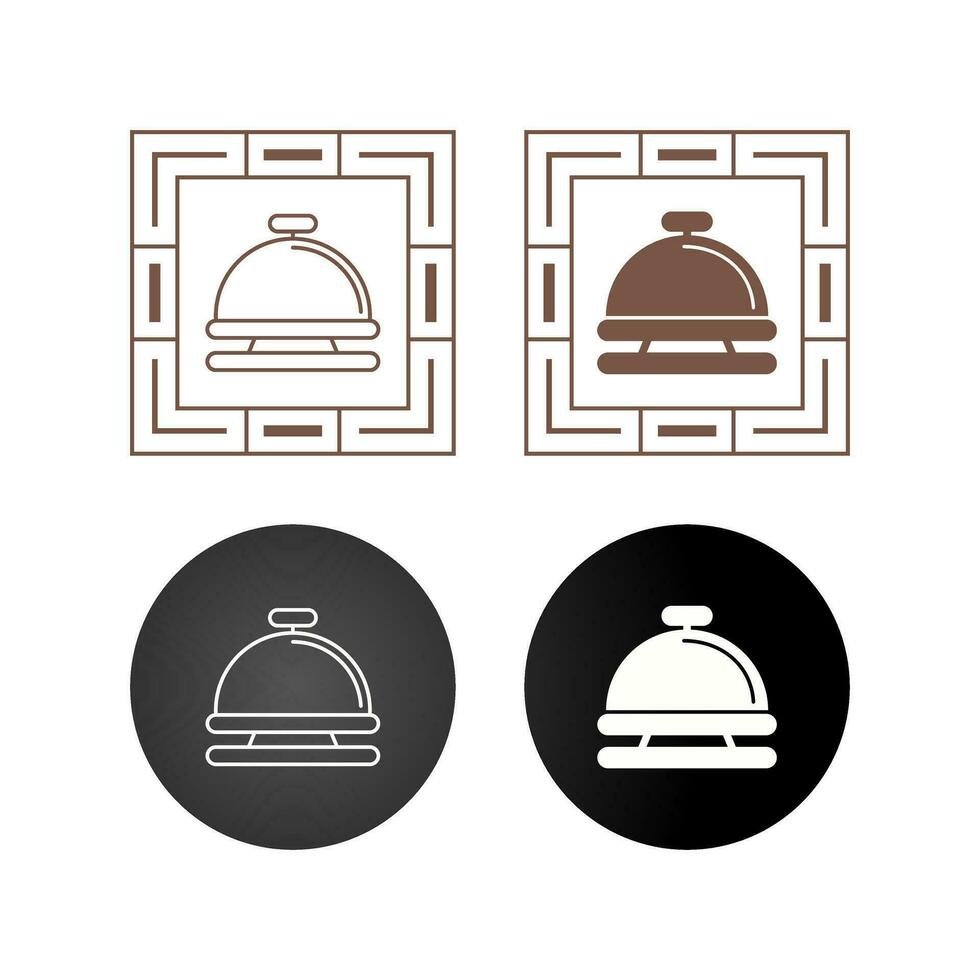 Reception Bell Vector Icon