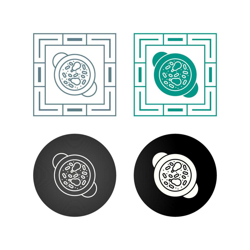 Paella Vector Icon