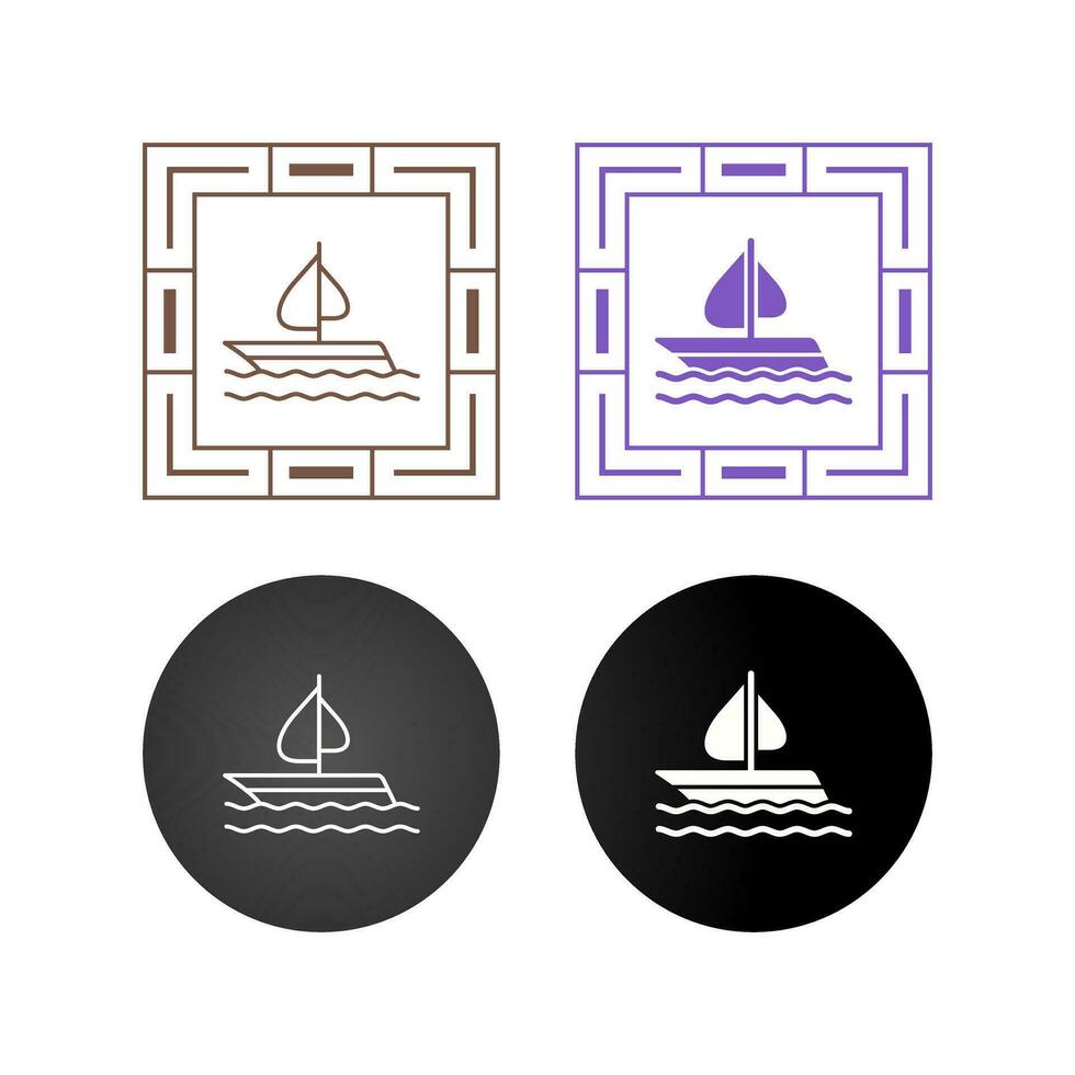 Sailing Vector Icon