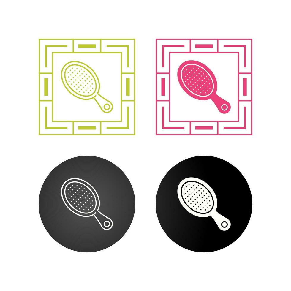 Hair Brush Vector Icon