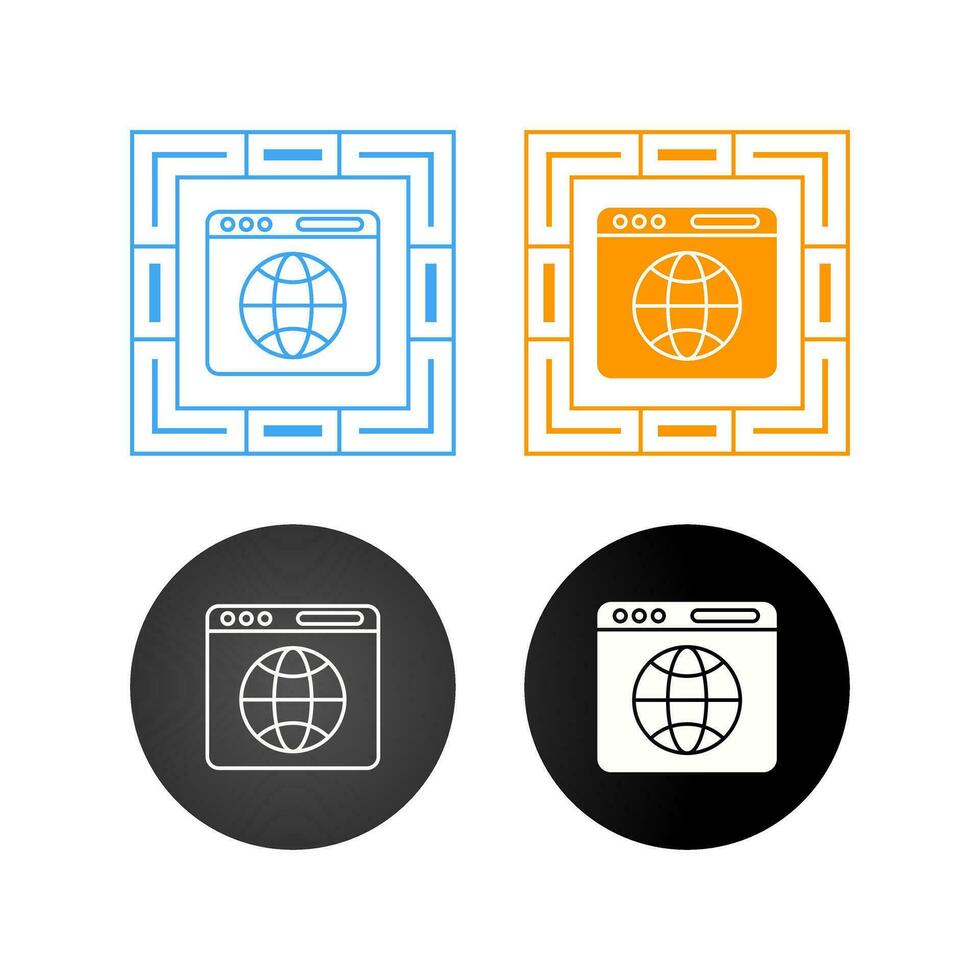 Browser Vector Icon