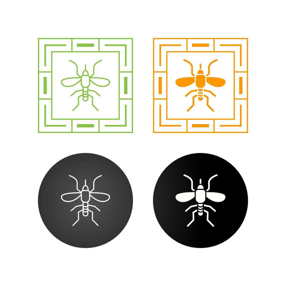 icono de vector de mosquito