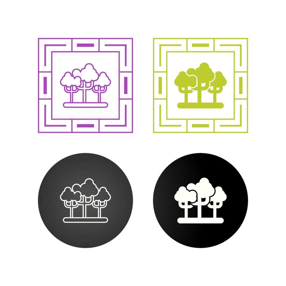 Forest Vector Icon