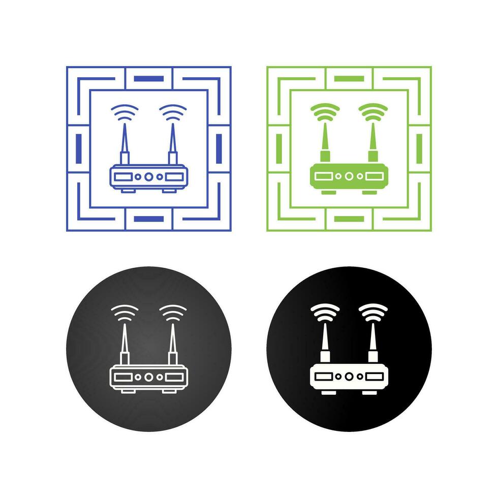 Router Vector Icon