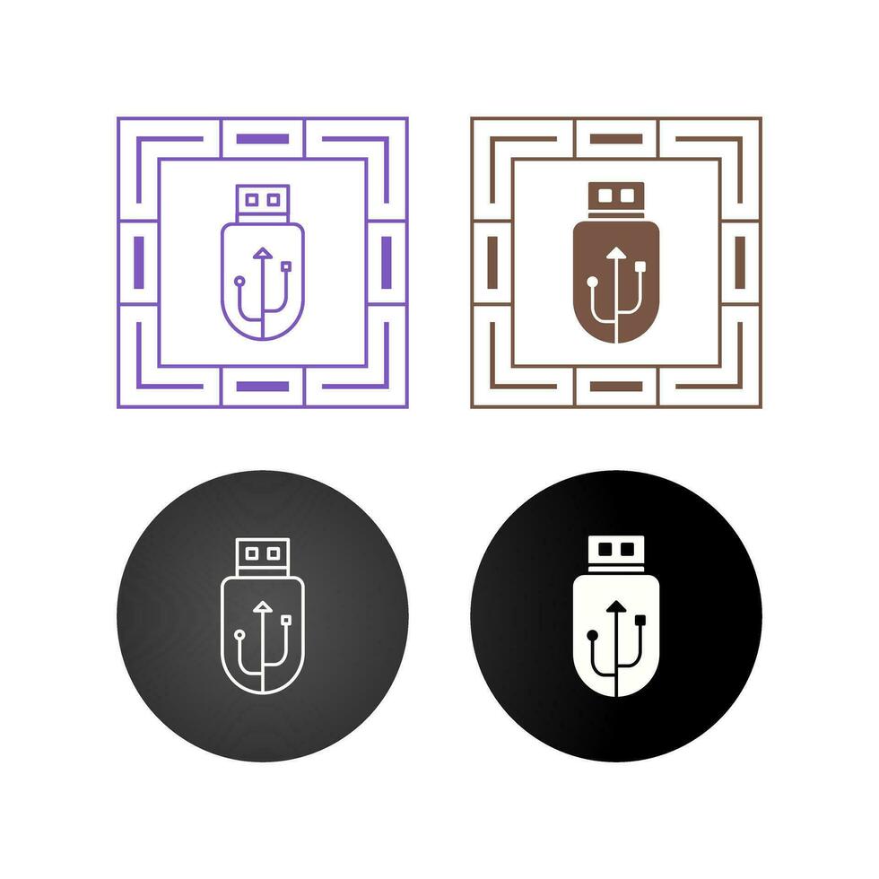 Usb Vector Icon