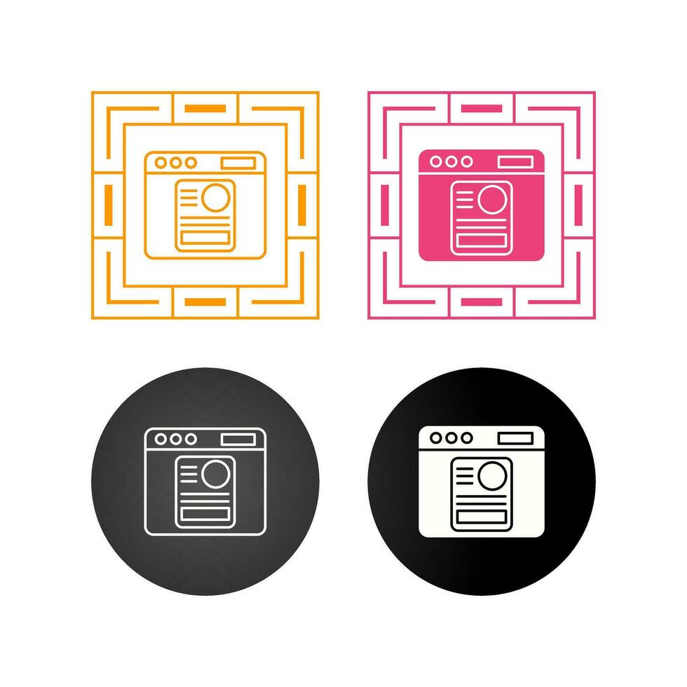 Blog Vector Icon