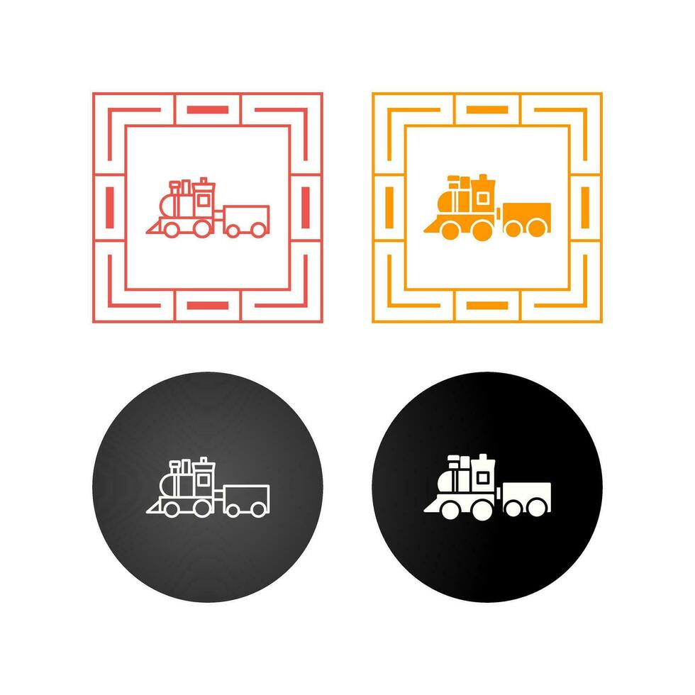 icono de vector de tren