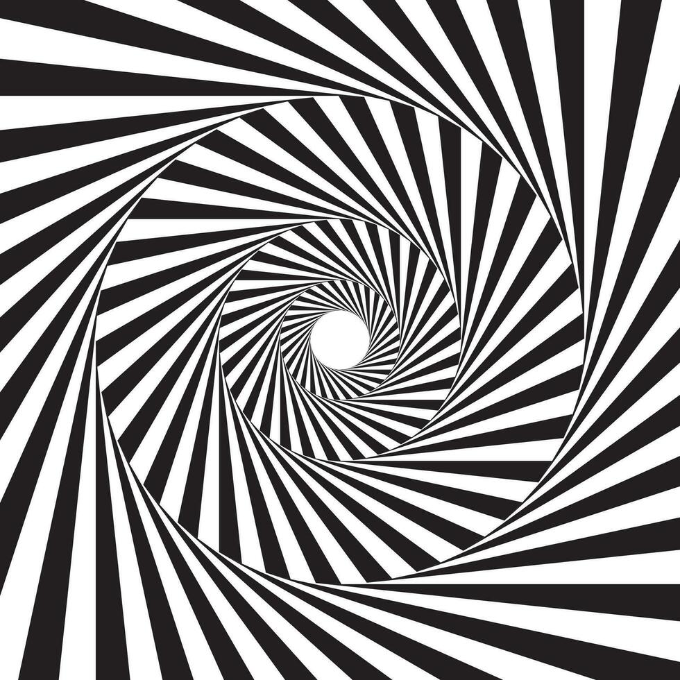 spiral optical background. vector illustration