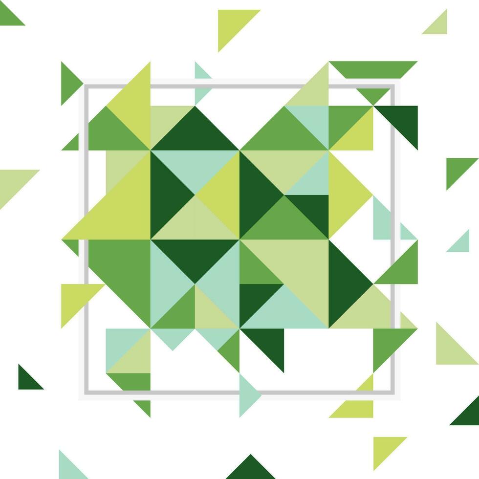 colorful abstract geometric blank background vector