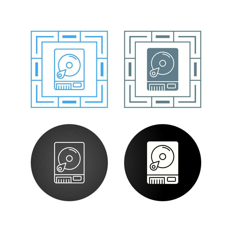 Harddrive Vector Icon