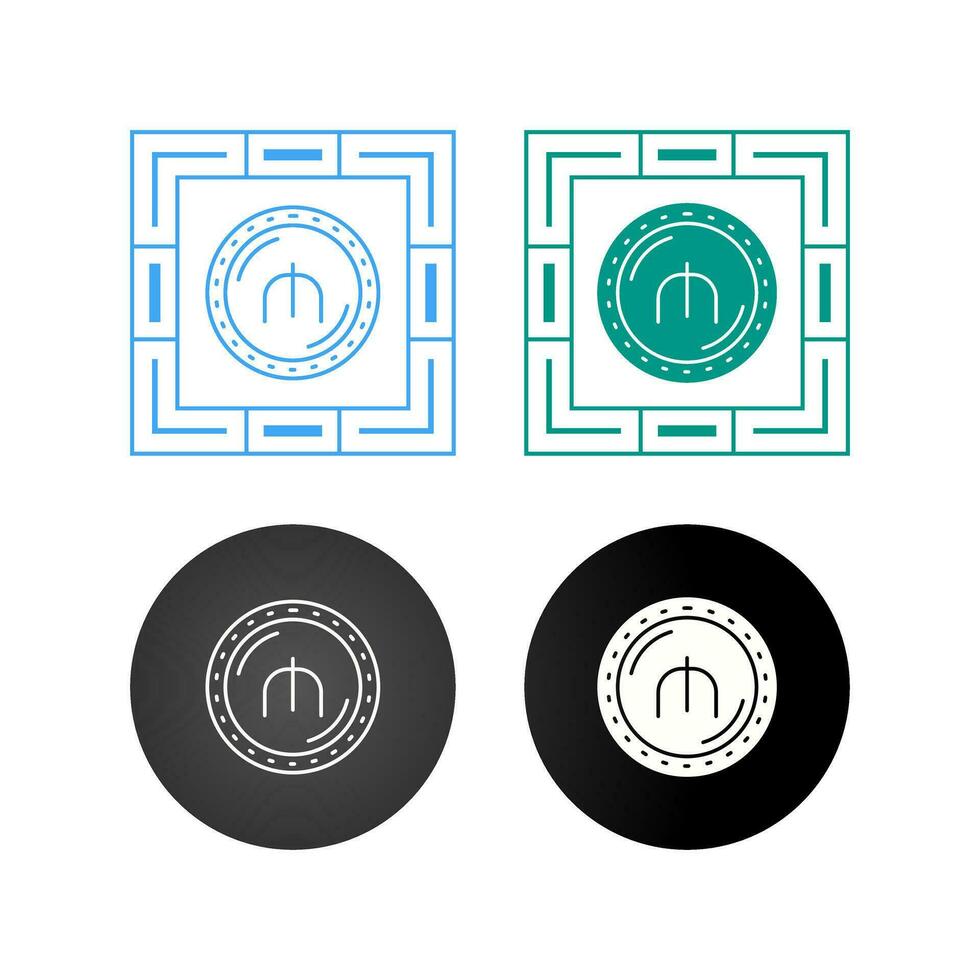Manat Currency Vector Icon