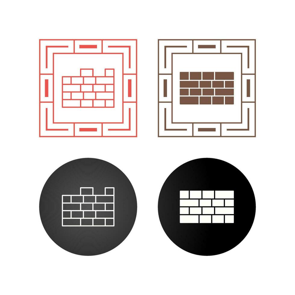 Bricks Vector Icon