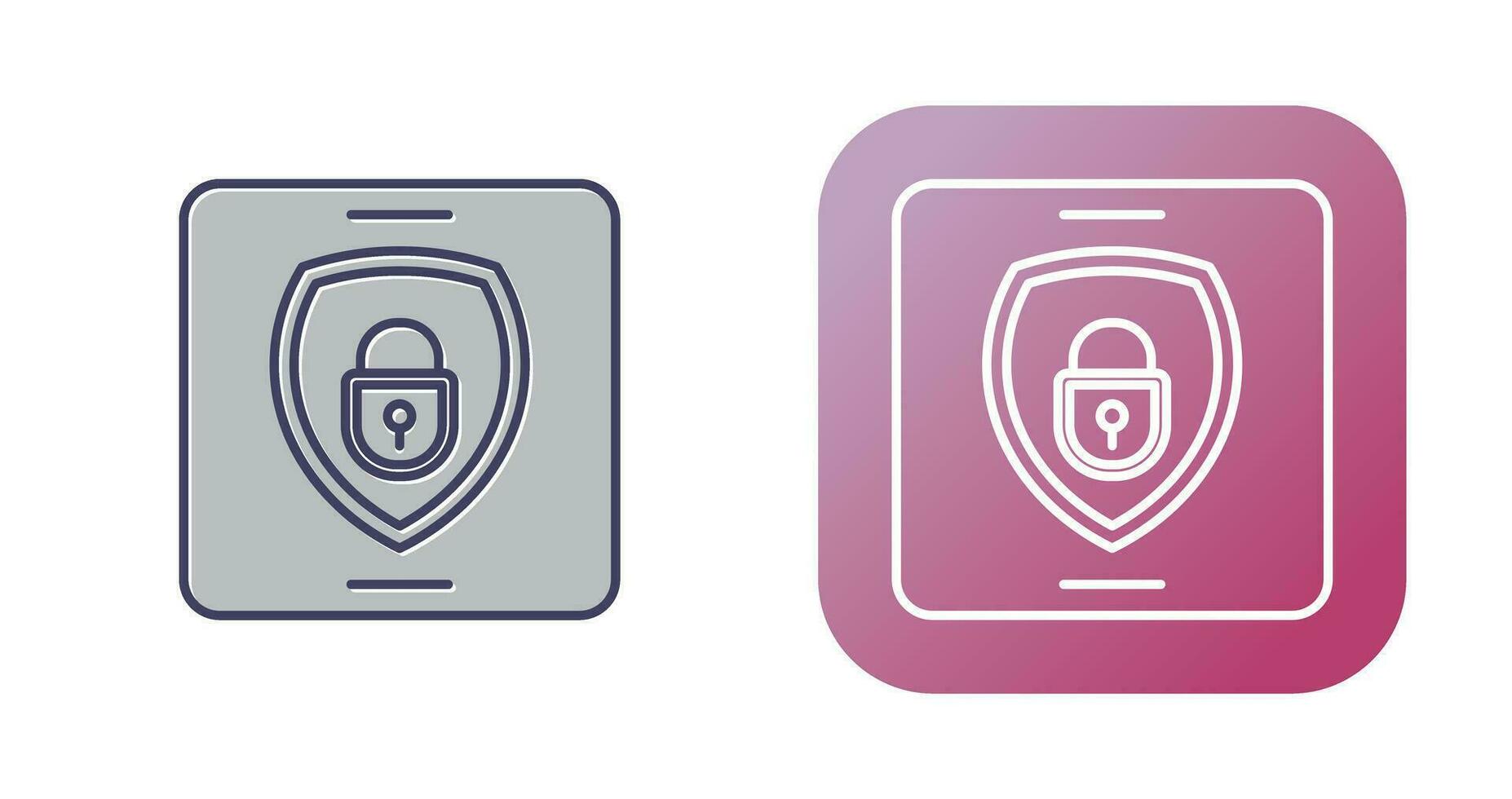 icono de vector de seguridad