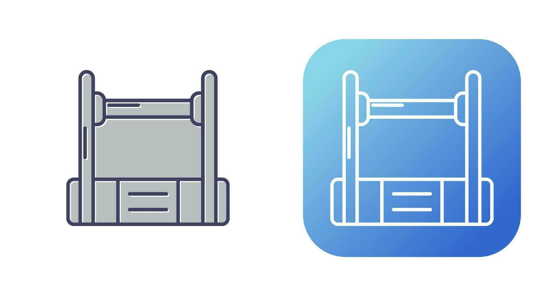 High Jump Vector Icon