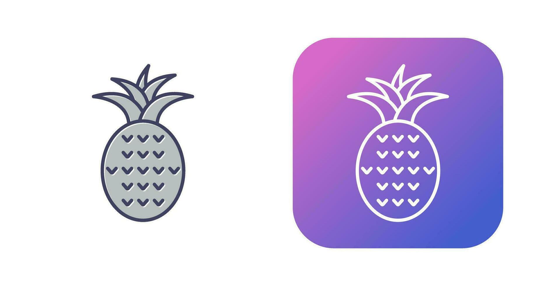 Pineapple Vector Icon