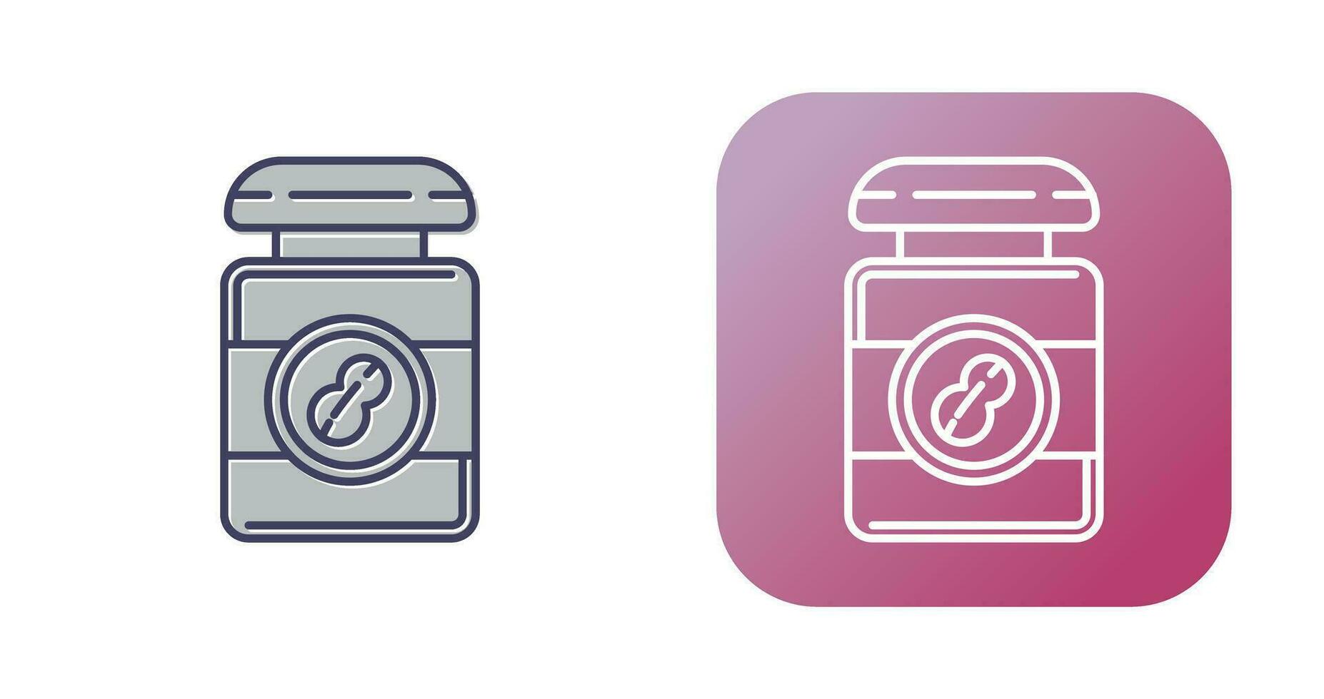 Peanut Butter Vector Icon