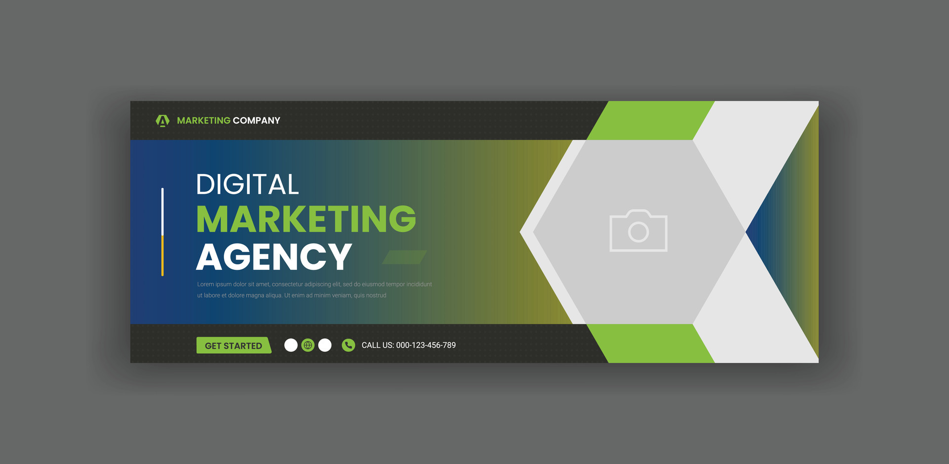 Digital Marketing Agency Social Media Cover Banner Template 26651590 ...