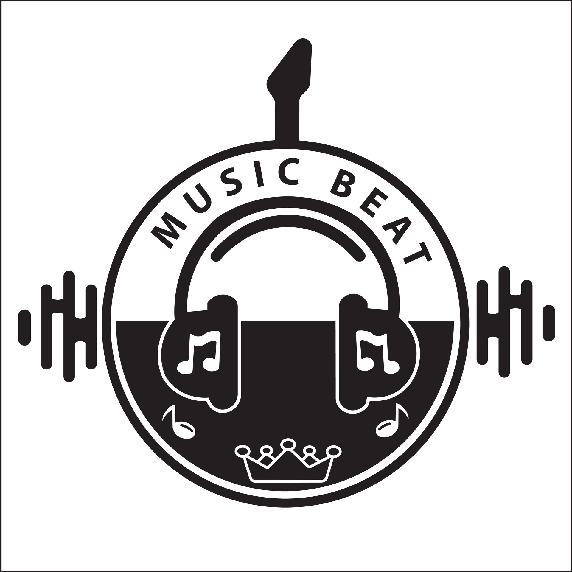 music-beat-logo-illustration-vector-design-with-headphone-guitar-tone