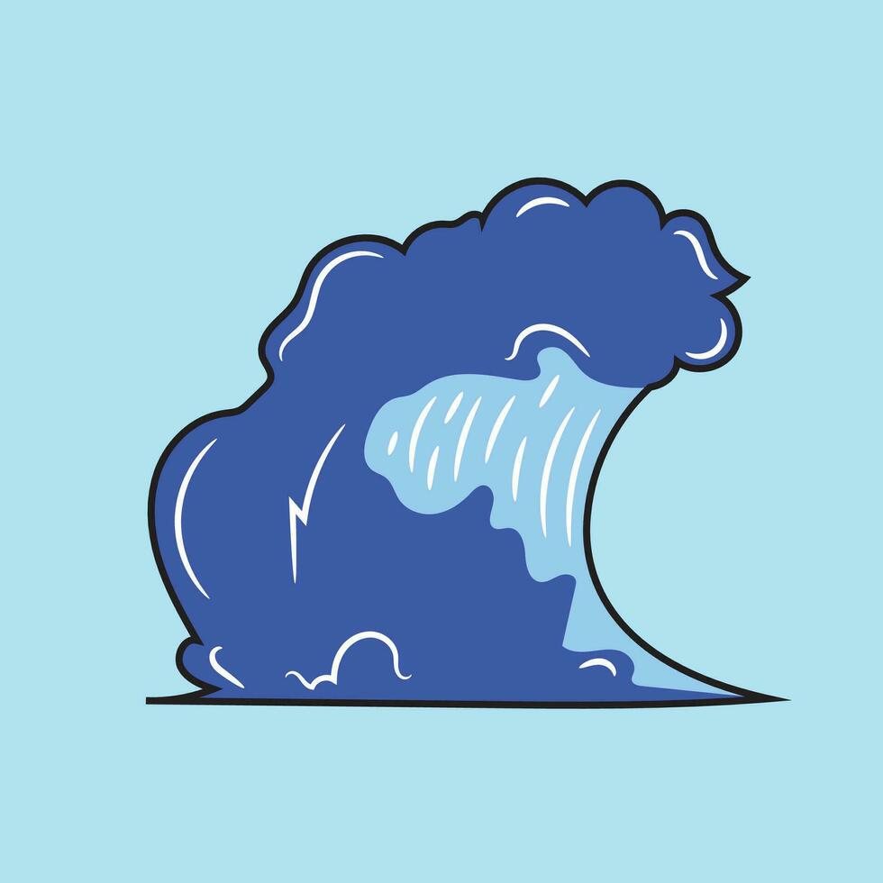 presentando nuestra cautivador ola logo, un símbolo de sin límites energía, resiliencia, y salvaje belleza. esta Exquisito diseño graciosamente capturas el esencia de Oceano ondas, evocando un sentido de aventuras vector