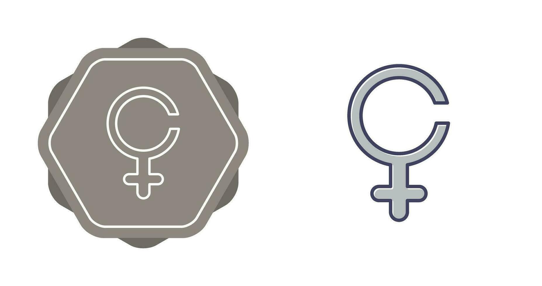 Female Sign Vector Icon