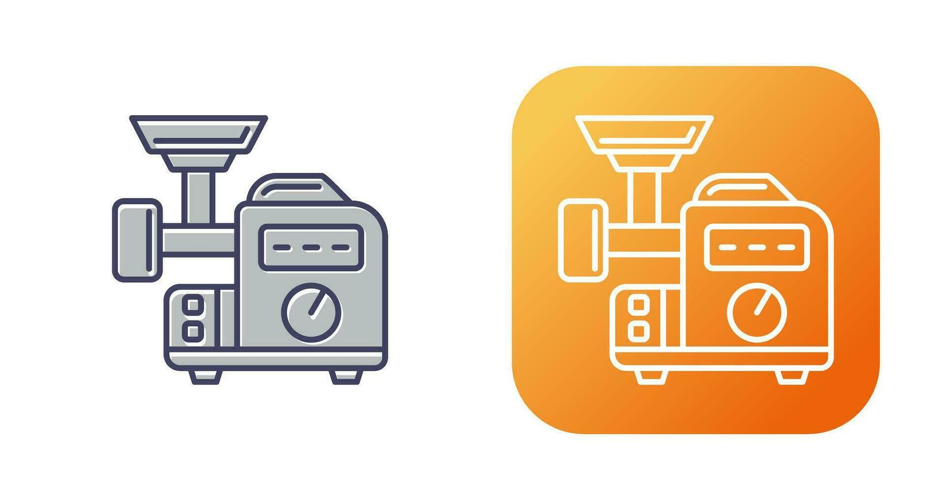 Meat Grinder Vector Icon